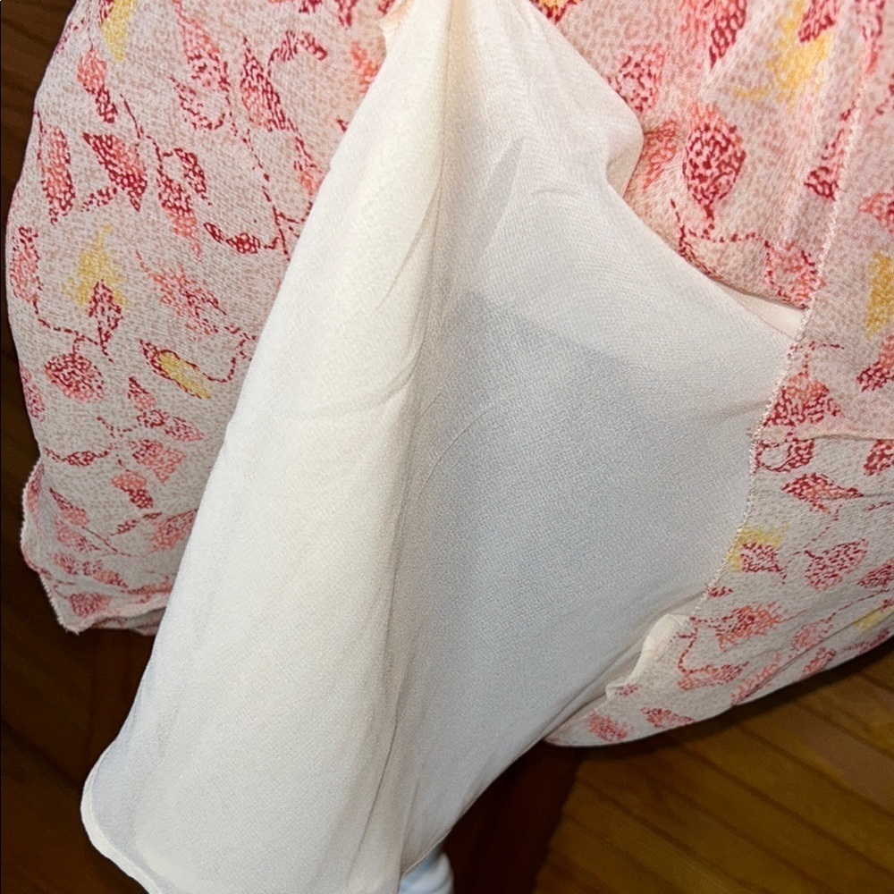 NWT Zara “The Piper” Dress Sexy Floral Pink Spaghetti Strap Dress Size Medium - Picture 7 of 10